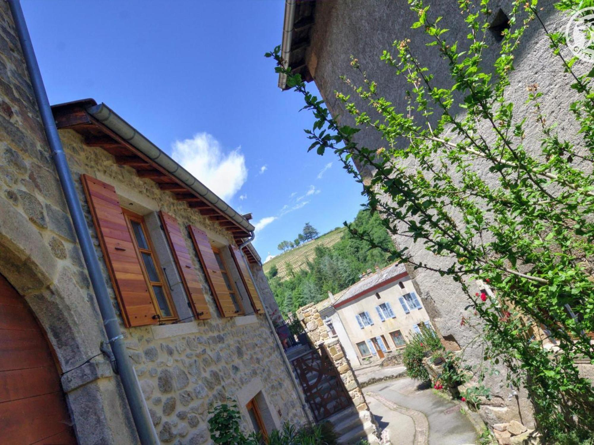 Gite De Charme Avec 2 Terrasses, Au Coeur Du Parc Du Pilat, Confortable Et Equipe - Fr-1-496-40 Malleval Exteriér fotografie